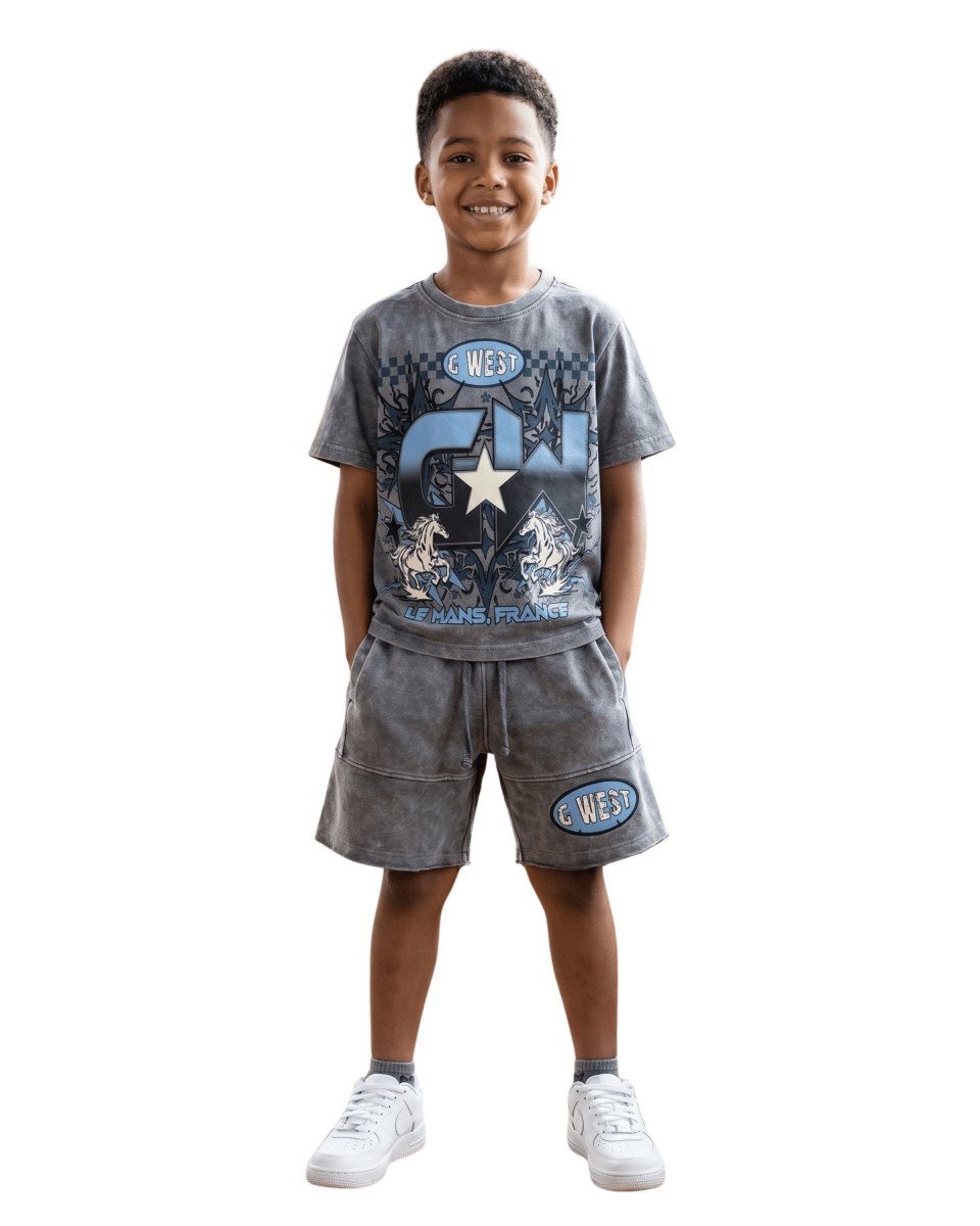 G WEST KIDS LE MANS FRANCE SET G West