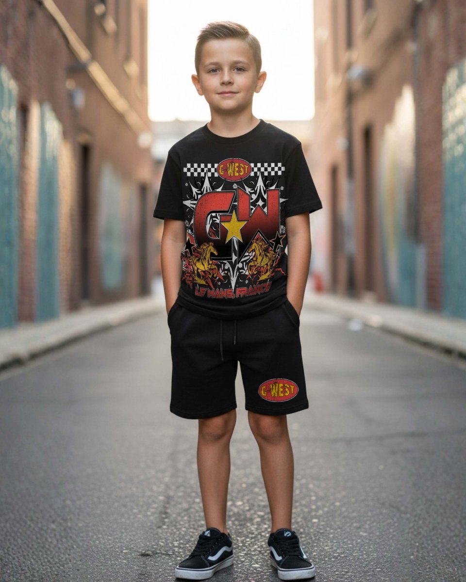 G WEST KIDS LE MANS FRANCE SET G West