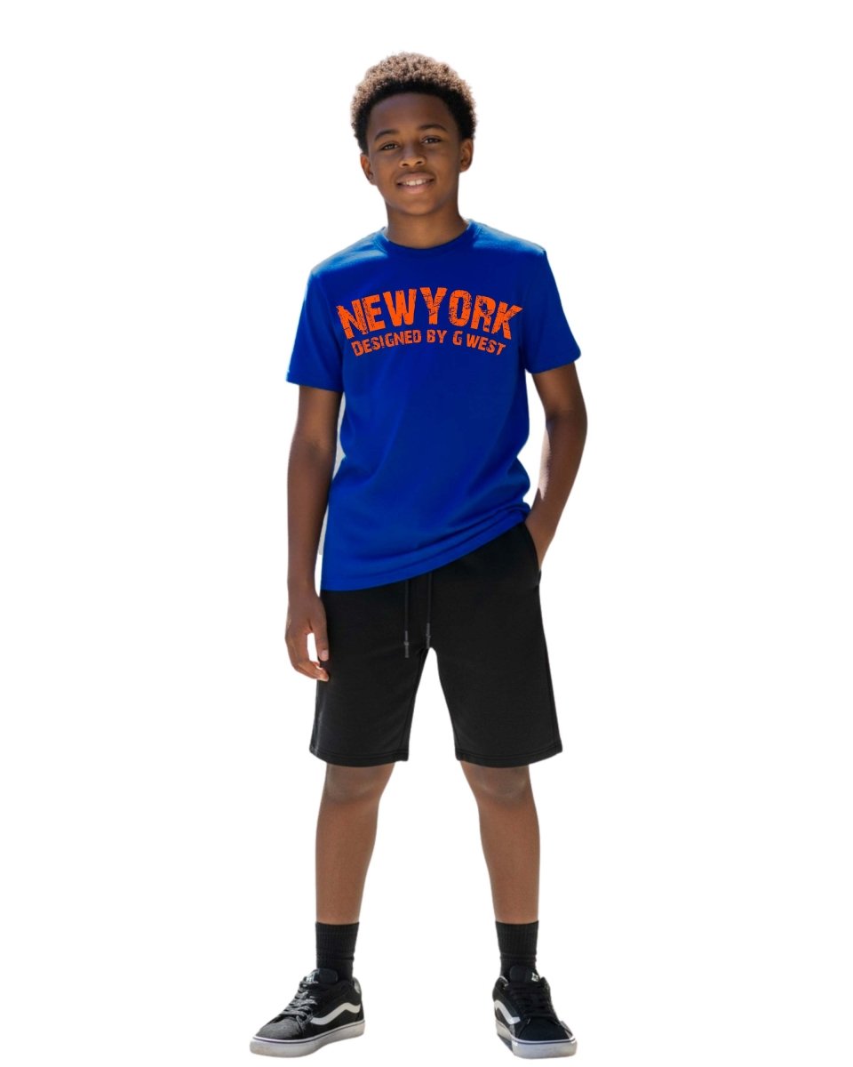 G West Kids New York Arch Logo T-Shirt G West