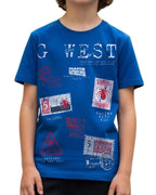 G West Kids Olympic Stamp Tee - Dtpbasty5041 G West