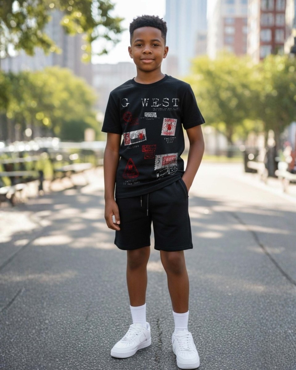 G West Kids Olympic Stamp Tee - Dtpbasty5041 G West