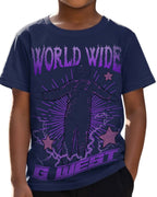 G West Kids Olympic World Wide Star T-Shirt Mens G West