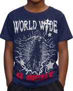 G West Kids Olympic World Wide Star T-Shirt Mens G West