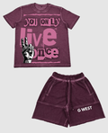 G West Kids Only Live Once Set G West