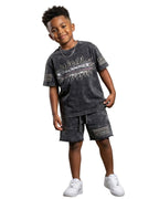 G WEST KIDS STARFLAMES TEE & SHORT G West