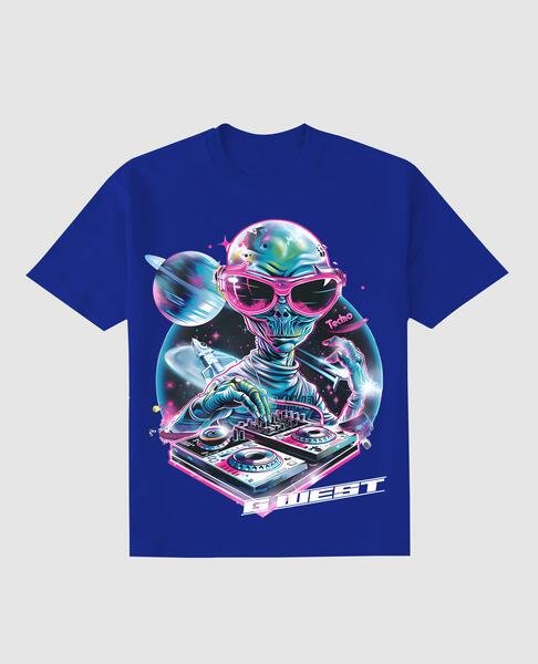 G West Kids Techno Dj Tshirt Mens G West