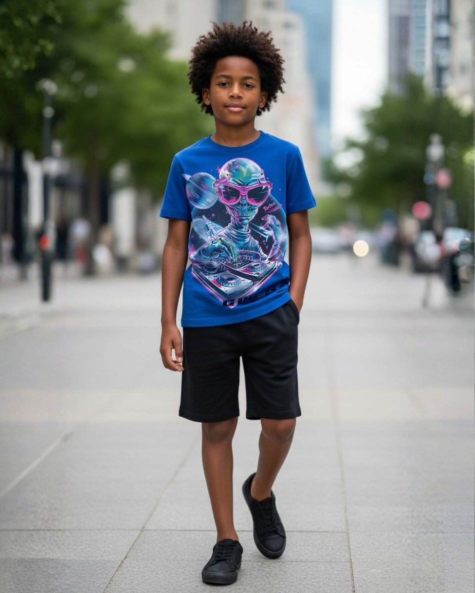 G West Kids Techno Dj Tshirt Mens G West
