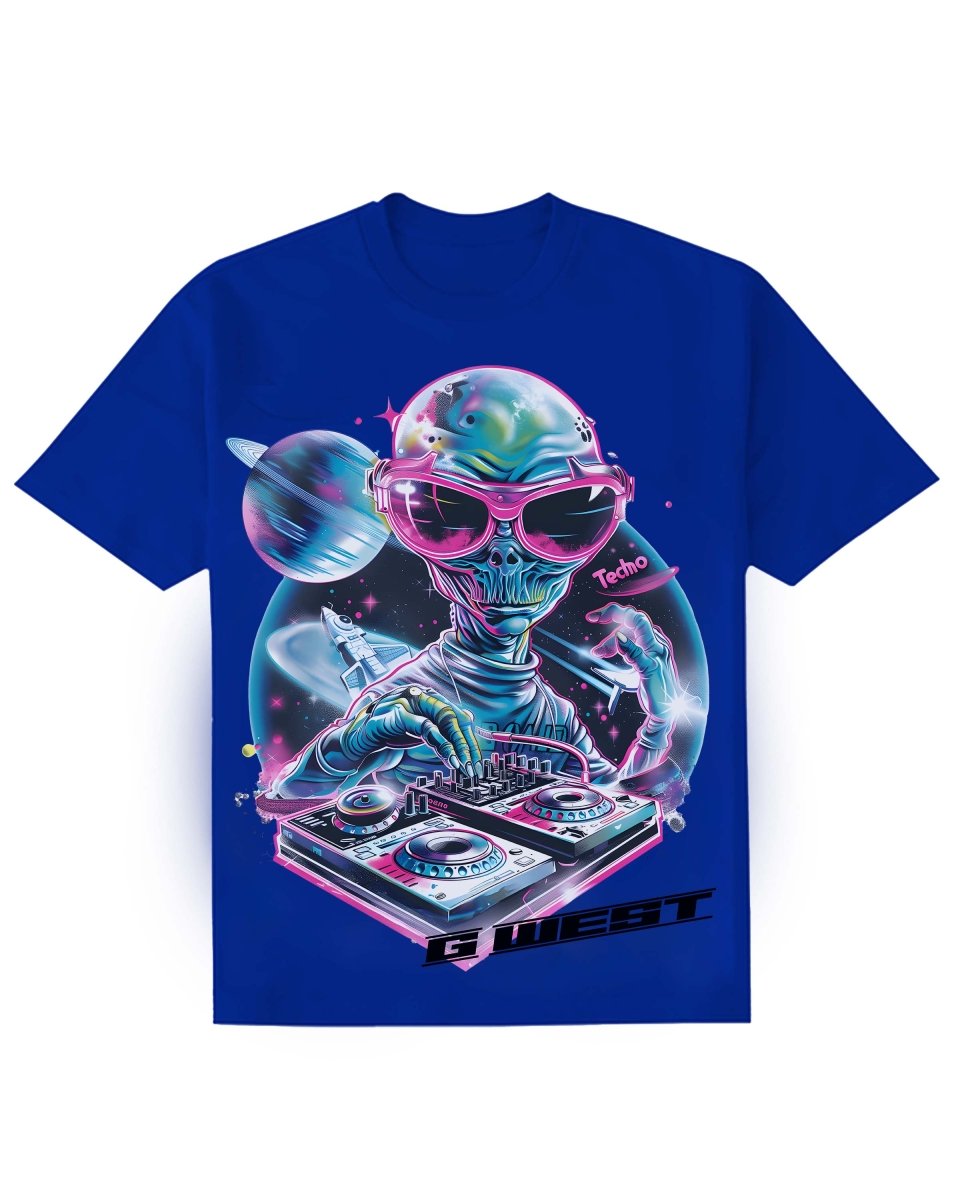 G West Kids Techno Dj Tshirt Mens G West
