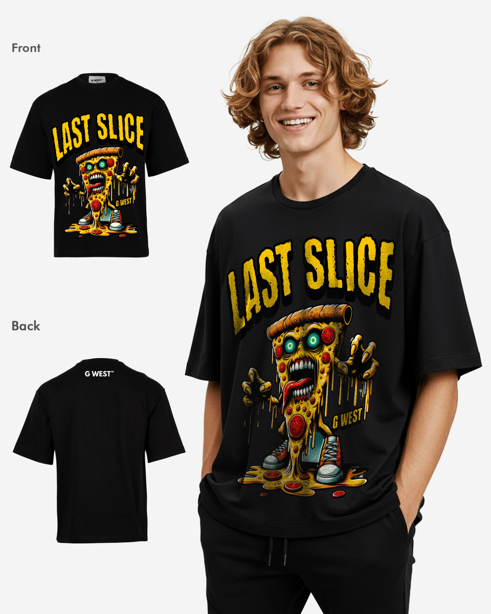 G WEST LAST SLICE OVERSIZED T-Shirt Mens G West