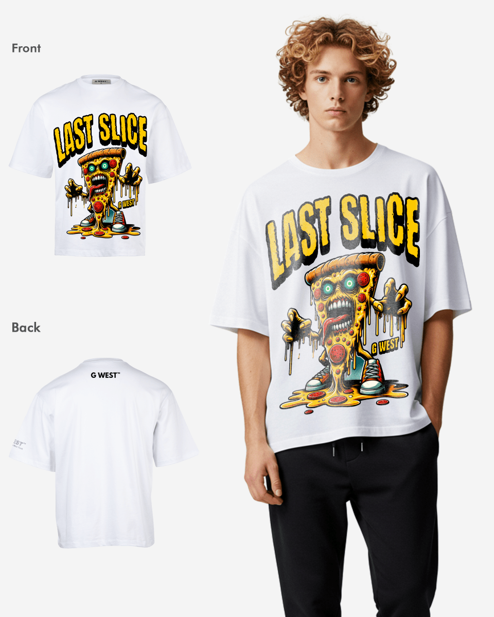 G WEST LAST SLICE OVERSIZED T-Shirt Mens G West