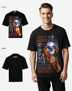 G WEST Living in the shadows Oversized T-Shirt Mens G West