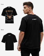 G WEST Locked in Love Oversized T-Shirt Mens G West