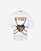 G WEST Locked in Love Oversized T-Shirt Mens G West