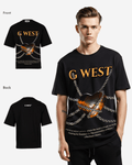 G WEST Locked in Love Oversized T-Shirt Mens G West