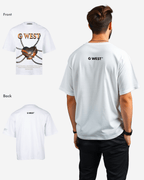 G WEST Locked in Love Oversized T-Shirt Mens G West