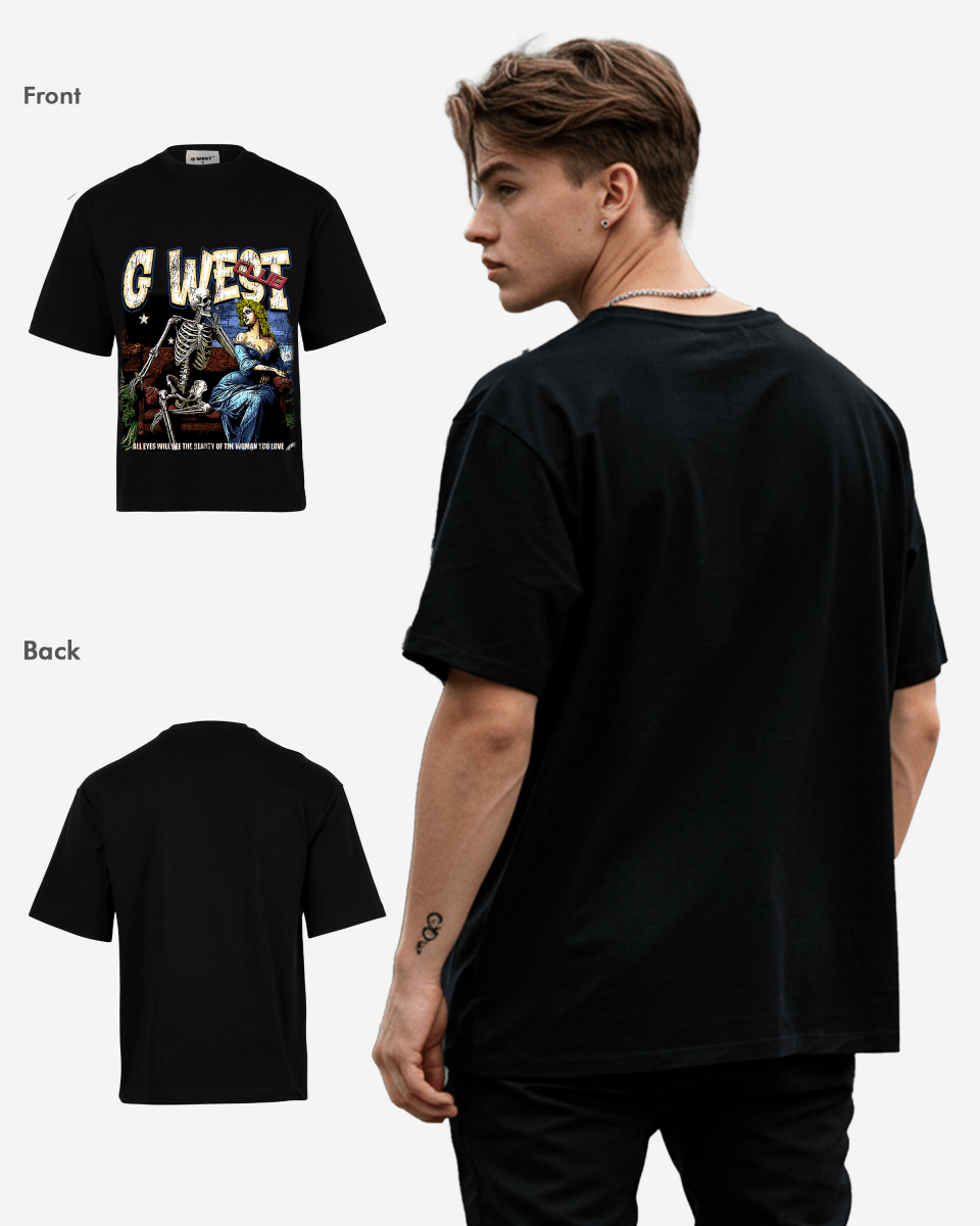 G West Love Beyond Life Oversized Tee G West