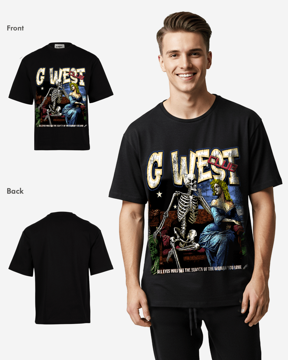 G West Love Beyond Life Oversized Tee G West