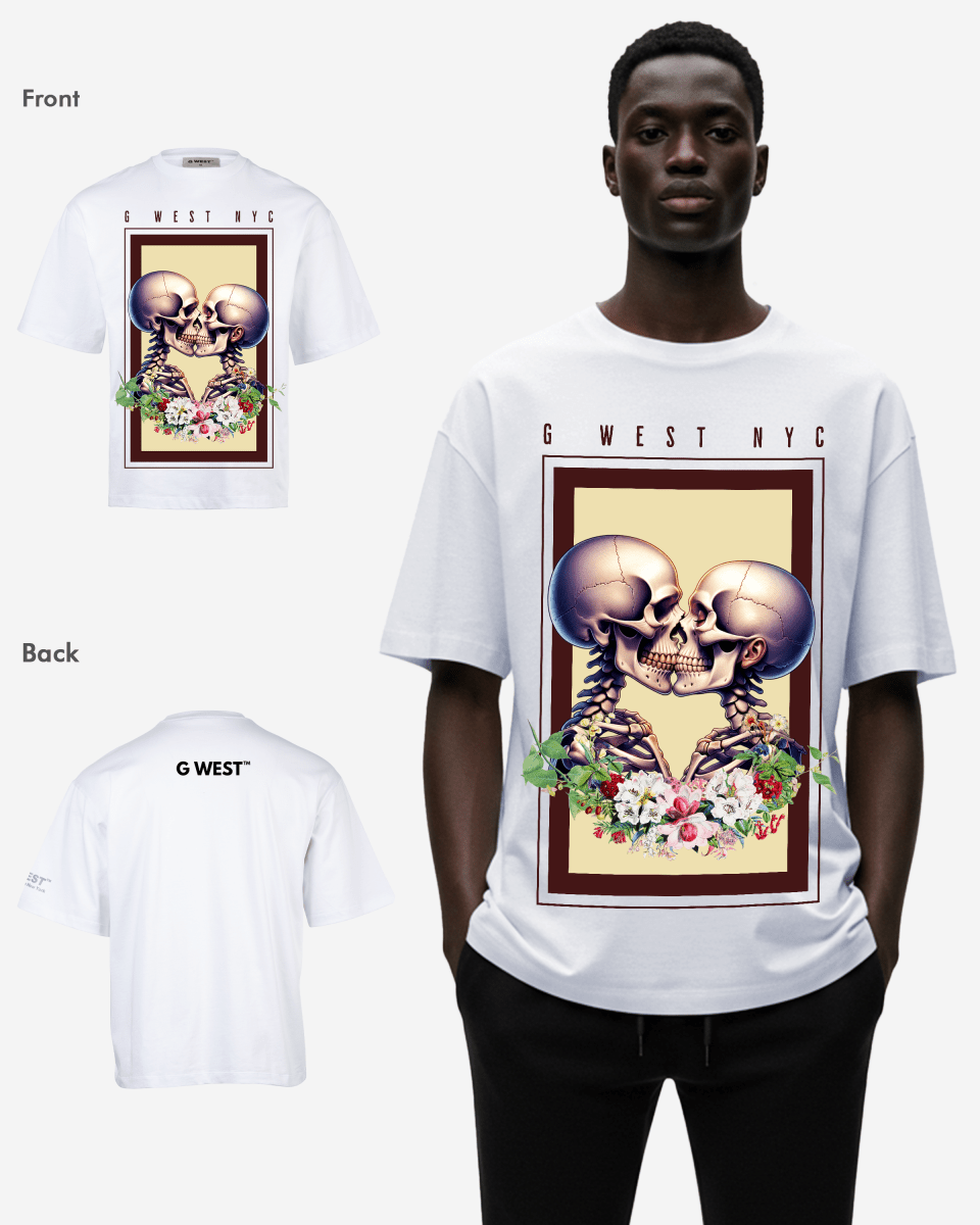 G WEST LOVE BEYOND THE GRAVE OVERSIZED T-Shirt Mens G West