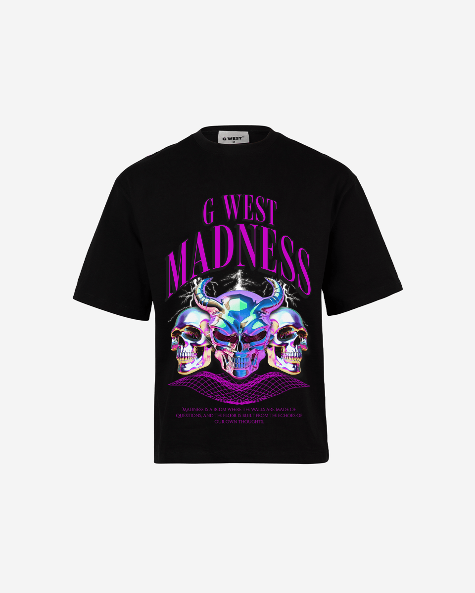 G WEST Madness Oversized T-Shirt Mens G West