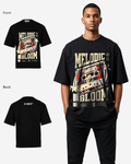 G WEST MELODIC BLOOM OVERSIZED T-Shirt Mens G West