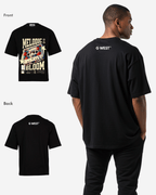 G WEST MELODIC BLOOM OVERSIZED T-Shirt Mens G West