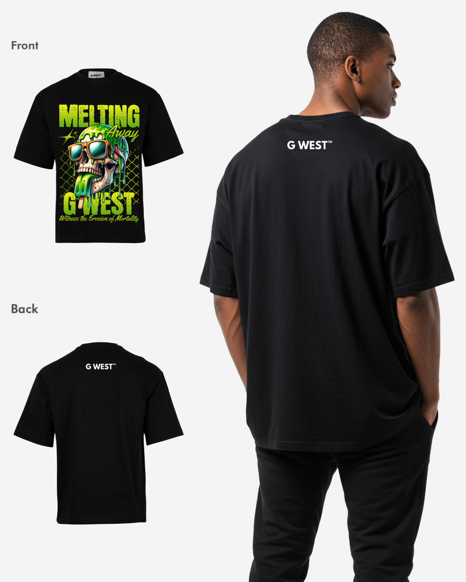 G WEST MELTING AWAY OVERSIZED T-Shirt Mens G West
