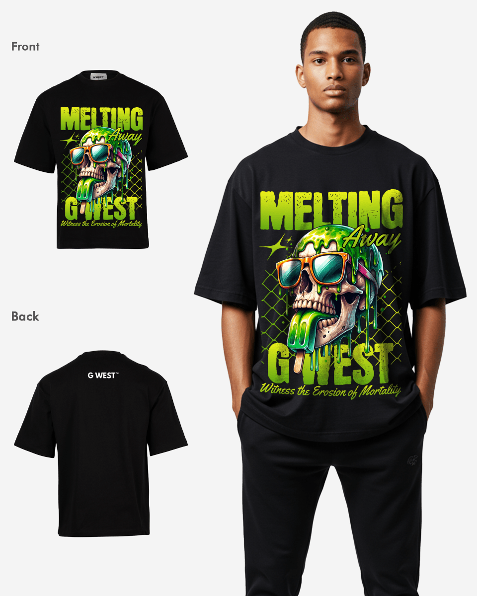 G WEST MELTING AWAY OVERSIZED T-Shirt Mens G West