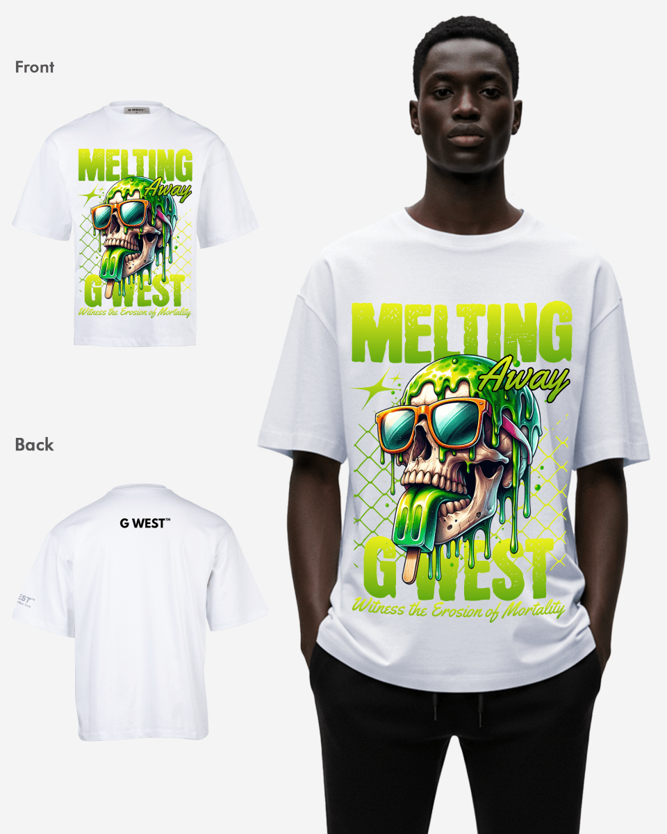G WEST MELTING AWAY OVERSIZED T-Shirt Mens G West