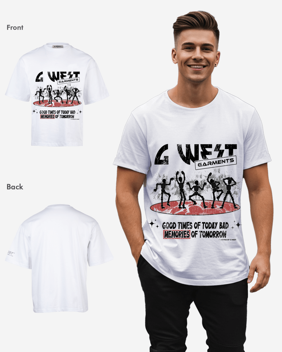 G West Memories Oversized T-Shirt Mens G West