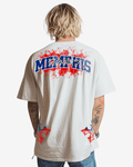 G West Memphis Blood Arch Logo Tee Big and Tall G West