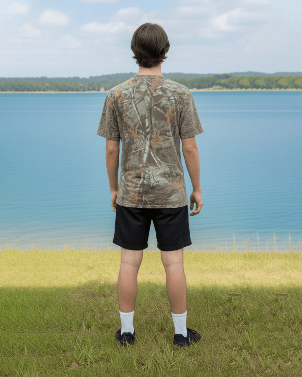 Camiseta de camuflaje G West para hombre