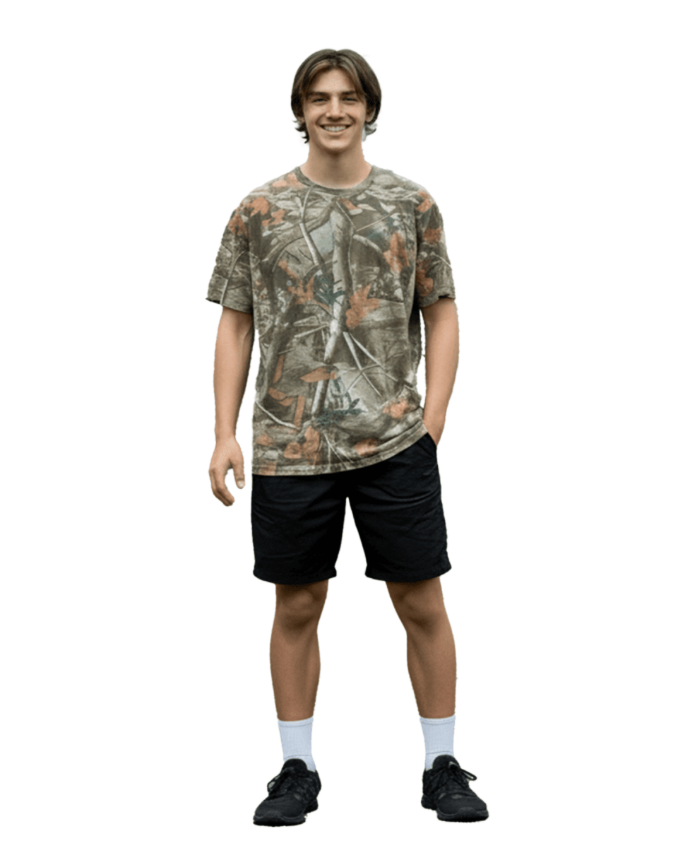 Camiseta de camuflaje G West para hombre