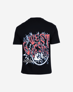 G West Mens  Chasing Dreams Premium Oversized Tee Front And Back Print G West