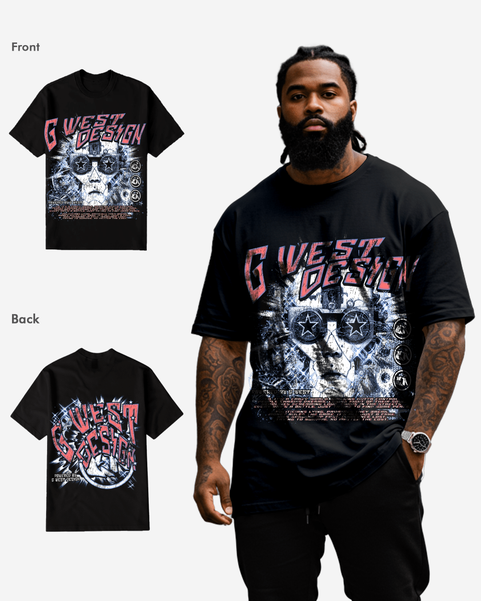 G WEST MENS CHASING DREAMS TEE Big and Tall G West