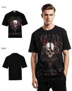 G West Mens Dead Devil Oversized Tee G West