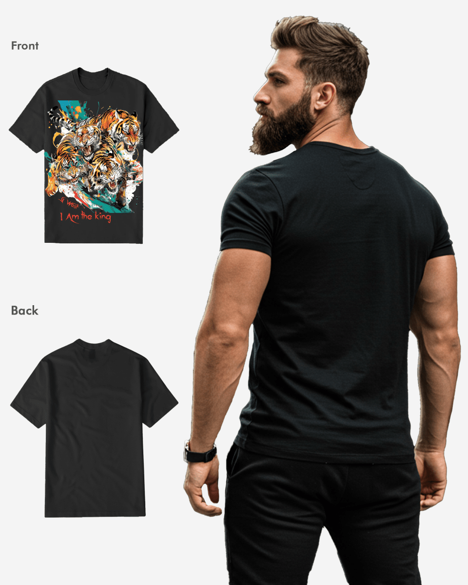 G West Mens I' Am The King Tee G West