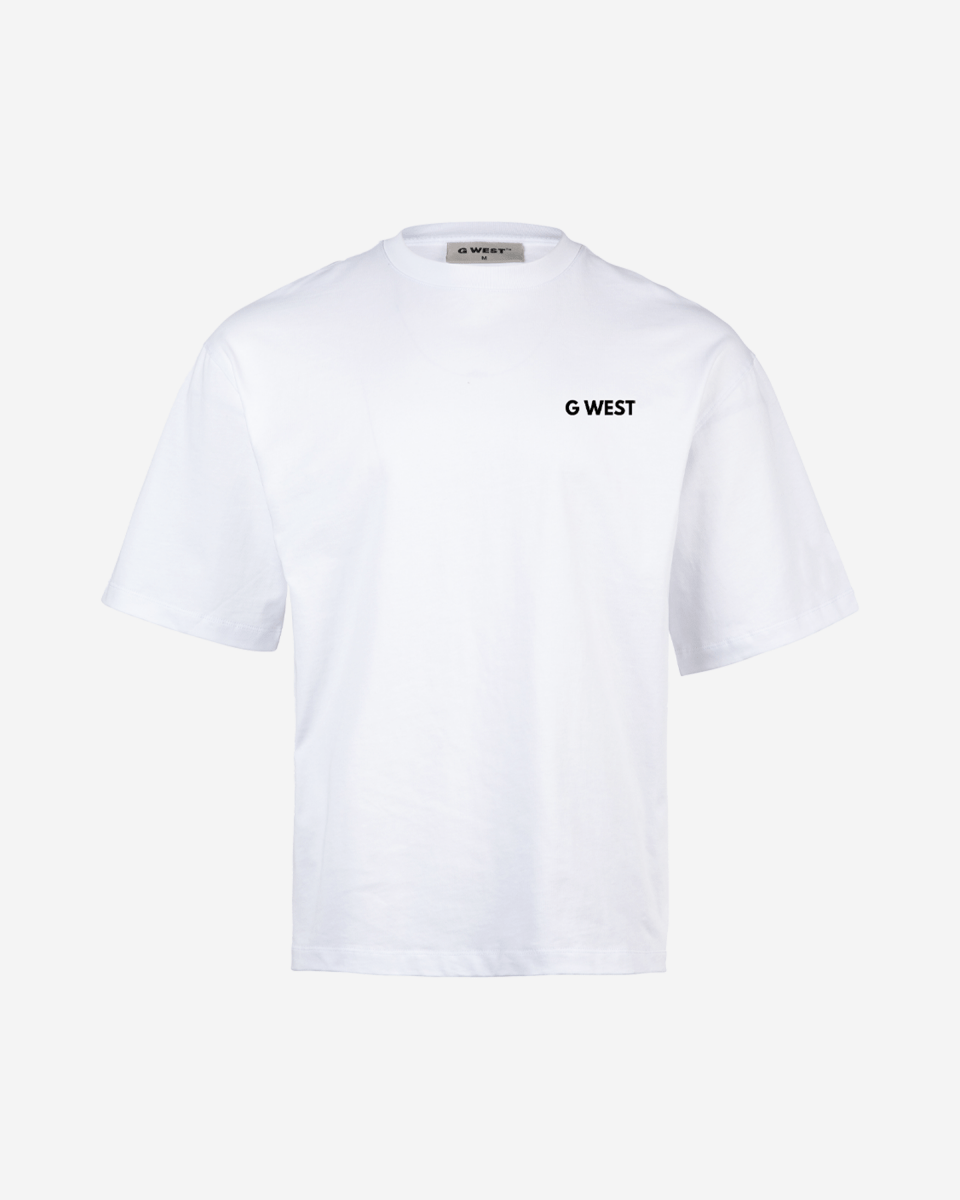 G West Mens  Logo Keep Dry Oversized Tee G West