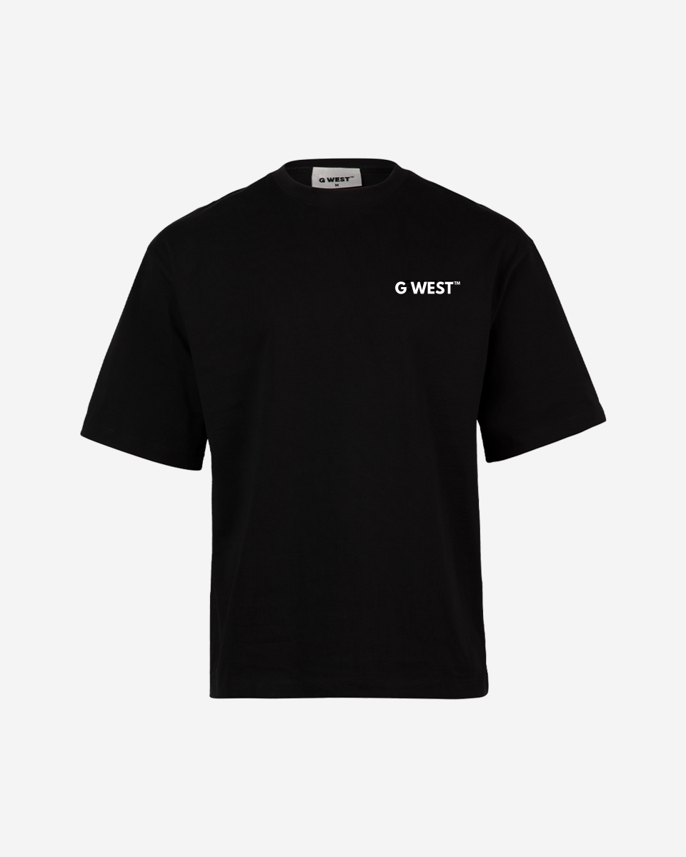G West Mens  Logo Keep Dry Oversized Tee G West
