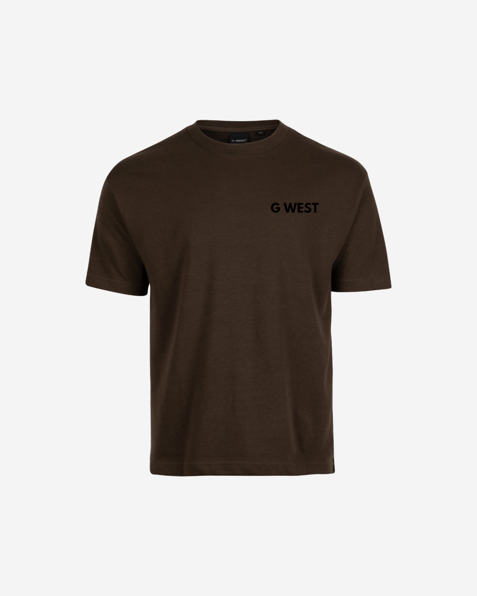 G West Mens  Logo Keep Dry Oversized Tee G West