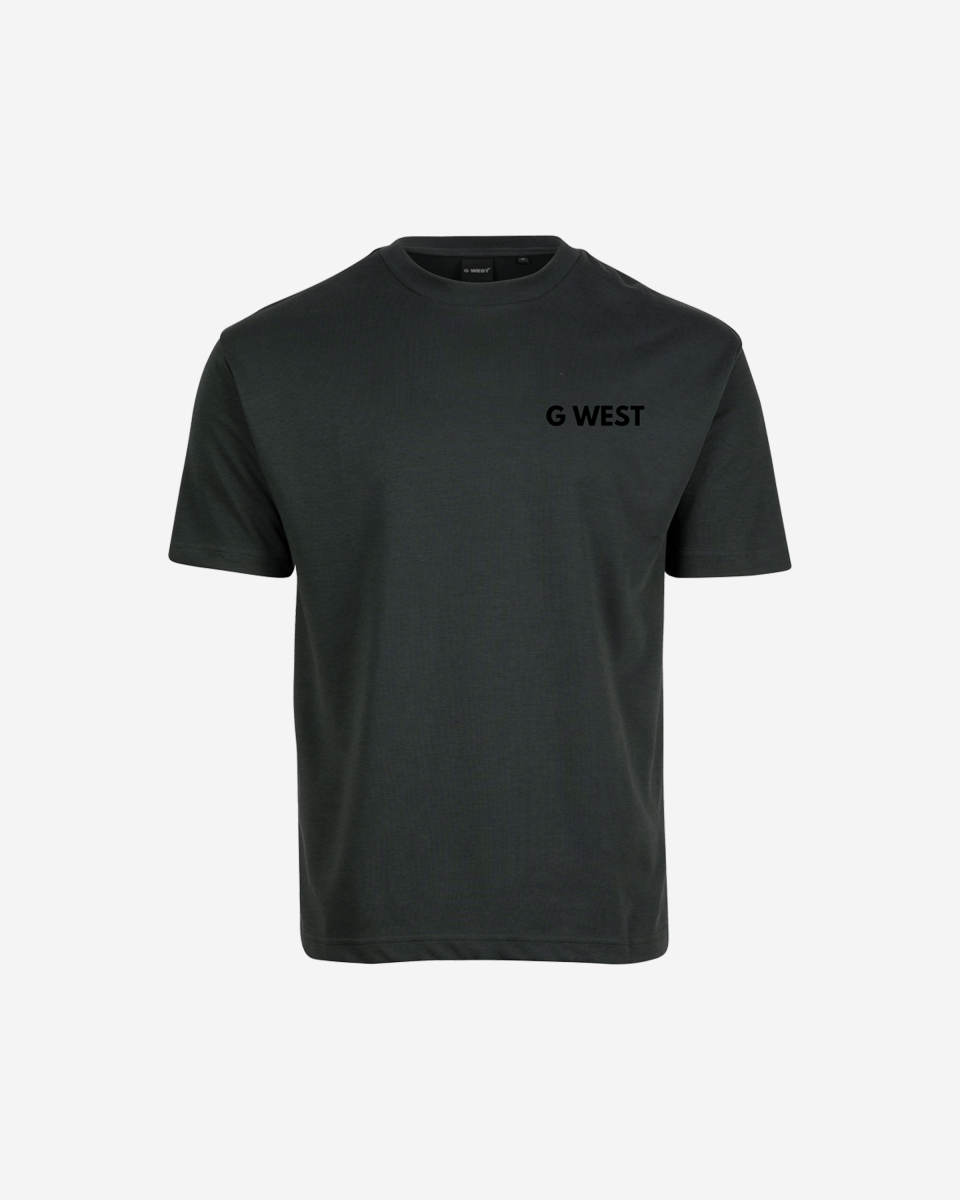 G West Mens  Logo Keep Dry Oversized Tee G West