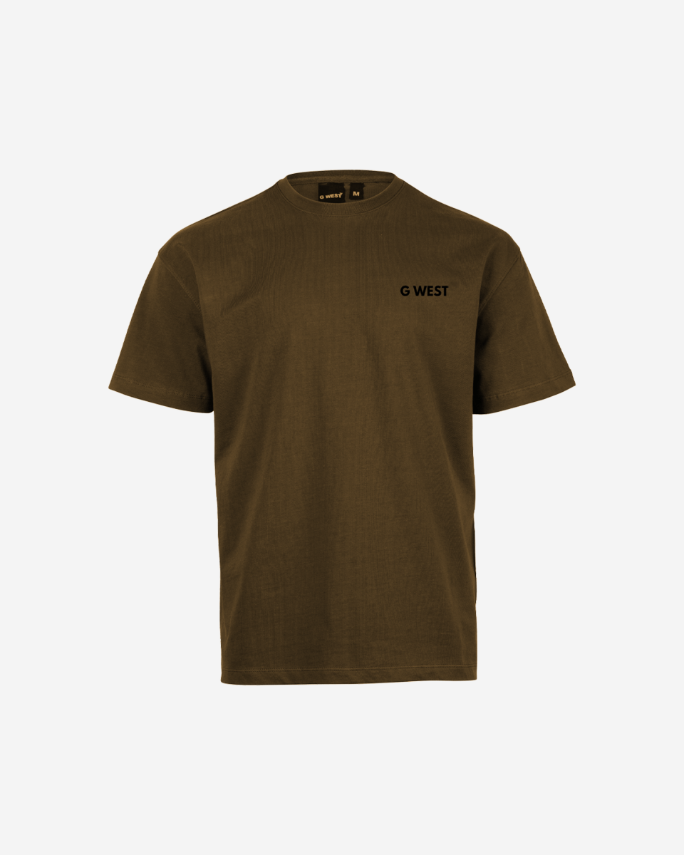 G West Mens  Logo Keep Dry Oversized Tee G West