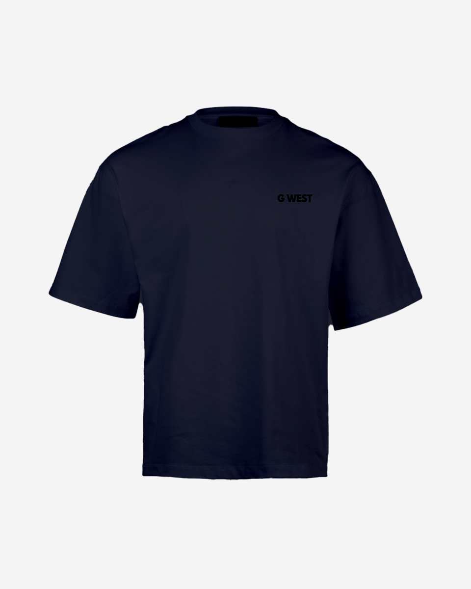 G West Mens  Logo Keep Dry Oversized Tee G West