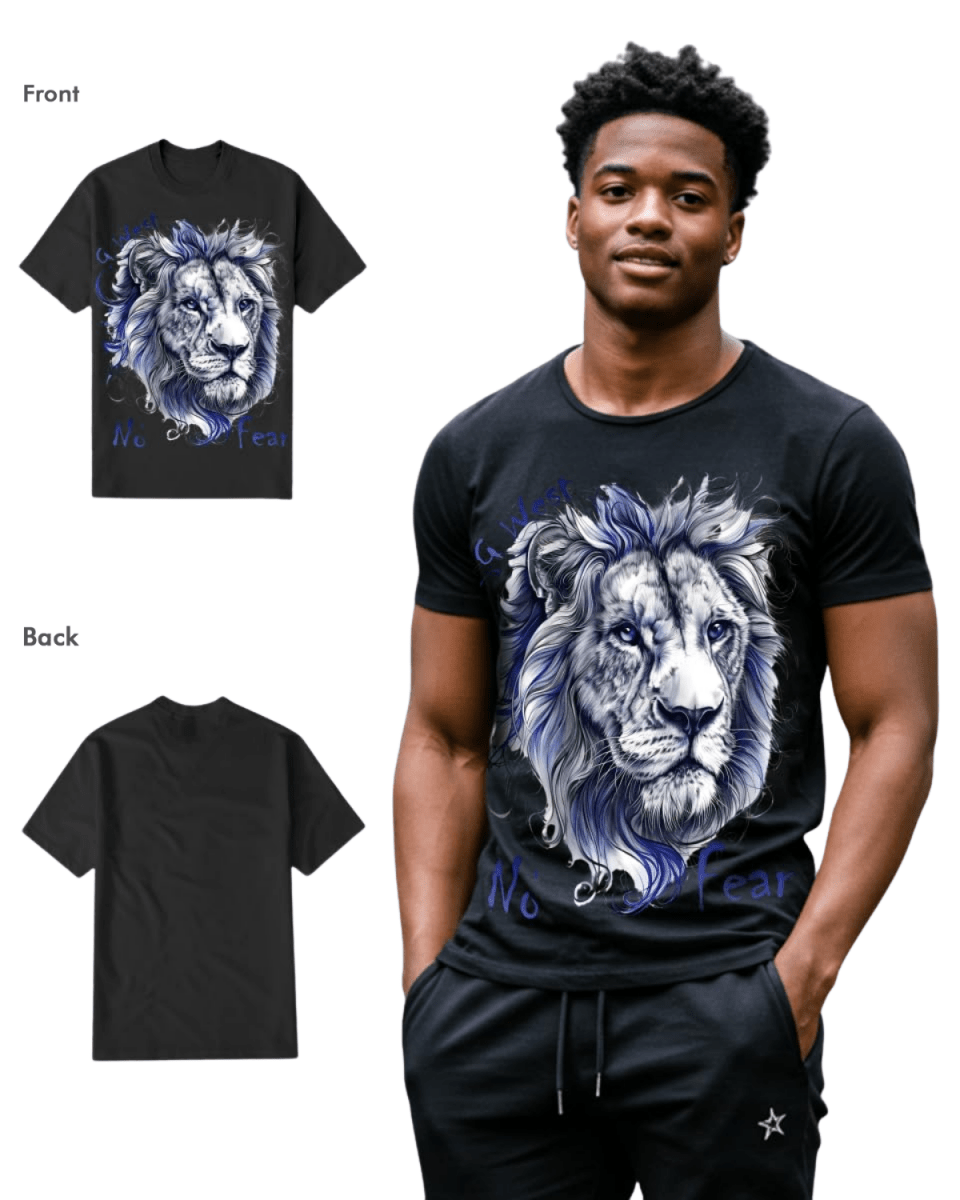 G West Mens No Fear Tee G West