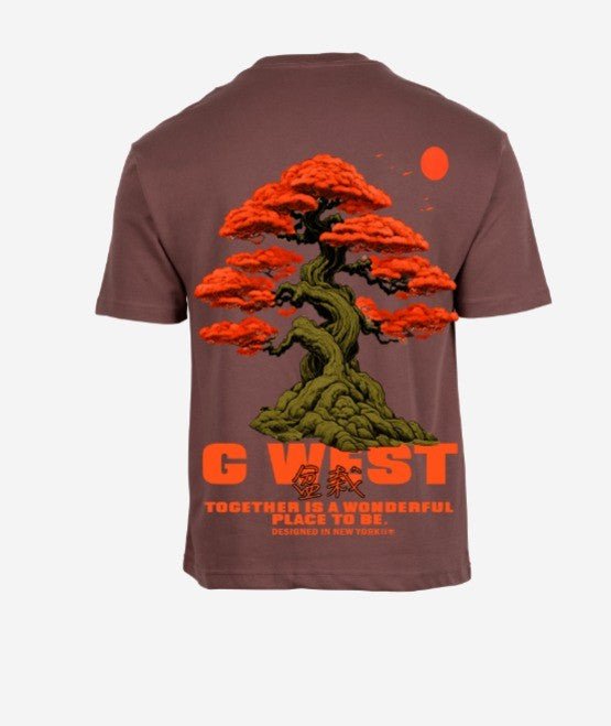 G West Mens Oversized Bonsai Tee G West