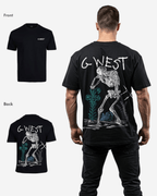 G West Mens Oversized Colors Of Life Tee G West