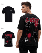 G West Mens Oversized Dazzling Dynamo Tee G West