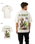 G West Mens Oversized Designed For Higher Lifeforms Tee G West