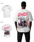 G West Mens Oversized Jams Of The Undead Tee G West