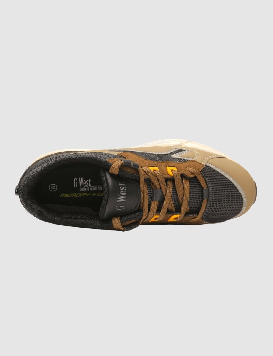 G West Mens Running Shoes - Gwm20009 | Brown G West