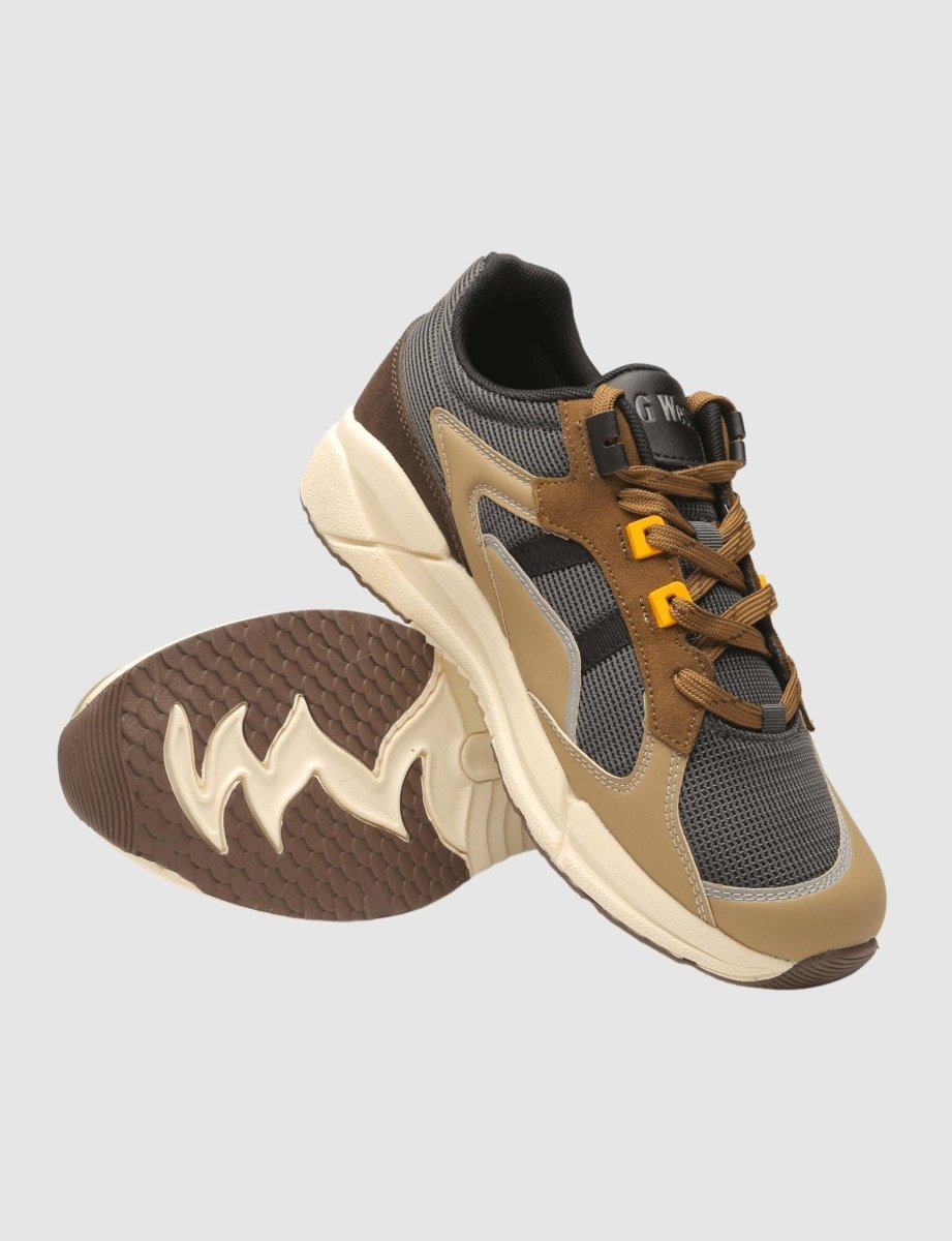 G West Mens Running Shoes - Gwm20009 | Brown G West